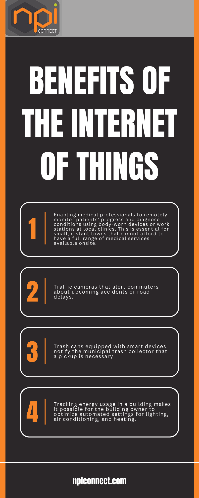 Benefits of the Internet of Things